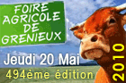 Inscription, foire agricole
