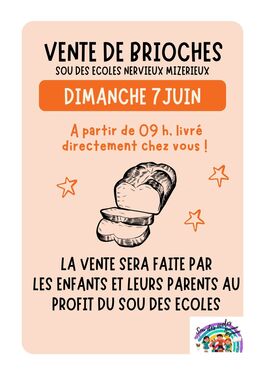 VENTE DE BRIOCHES