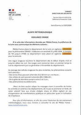 alerte meteo