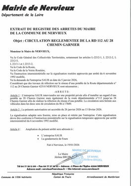 arrete chemin garnier