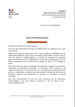 canicule orange 29juillet