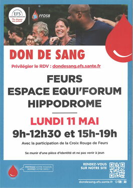 don du sang 11 mai