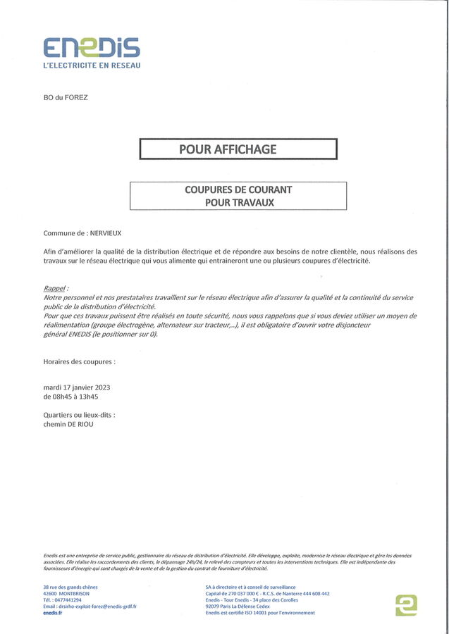 info enedis